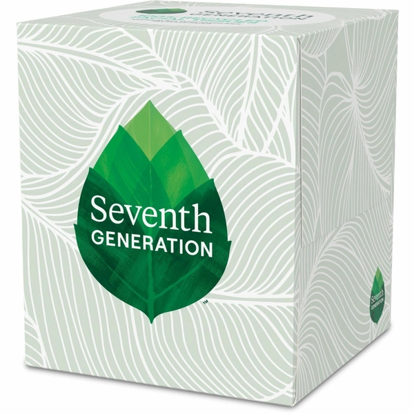 Seventh Generation 100% Recycled Facial Tissues - 2 Ply - 85/Box