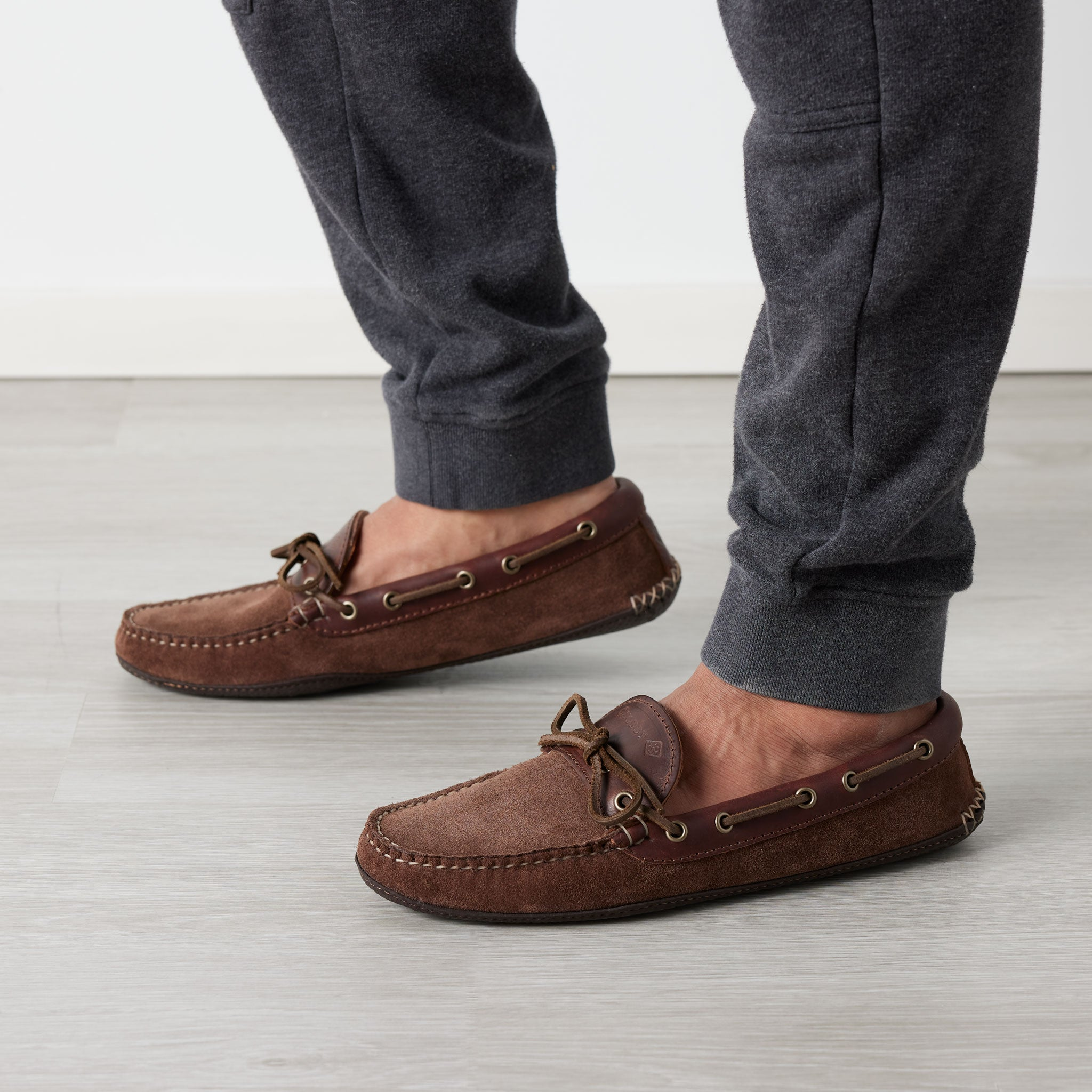 wuiwui25 Made In USA | Men's Coolside Slipper Brown