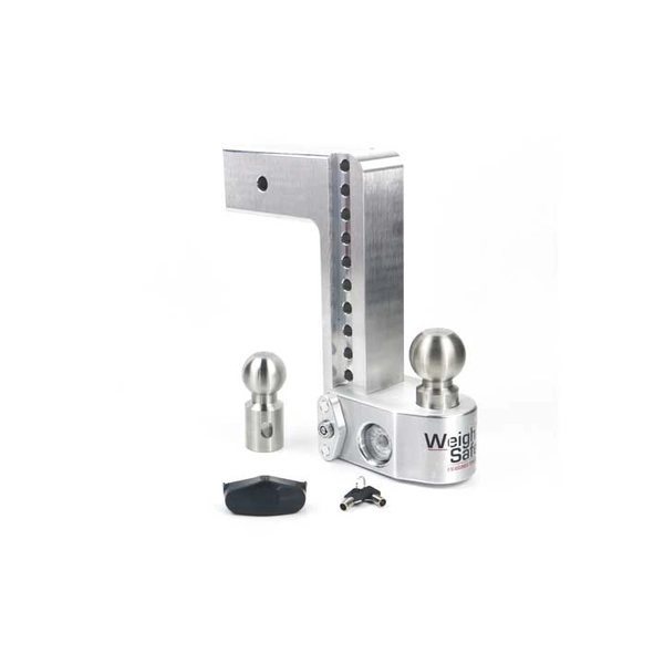 Adjustable 10-Inch Drop Hitch with 3-Inch Shank