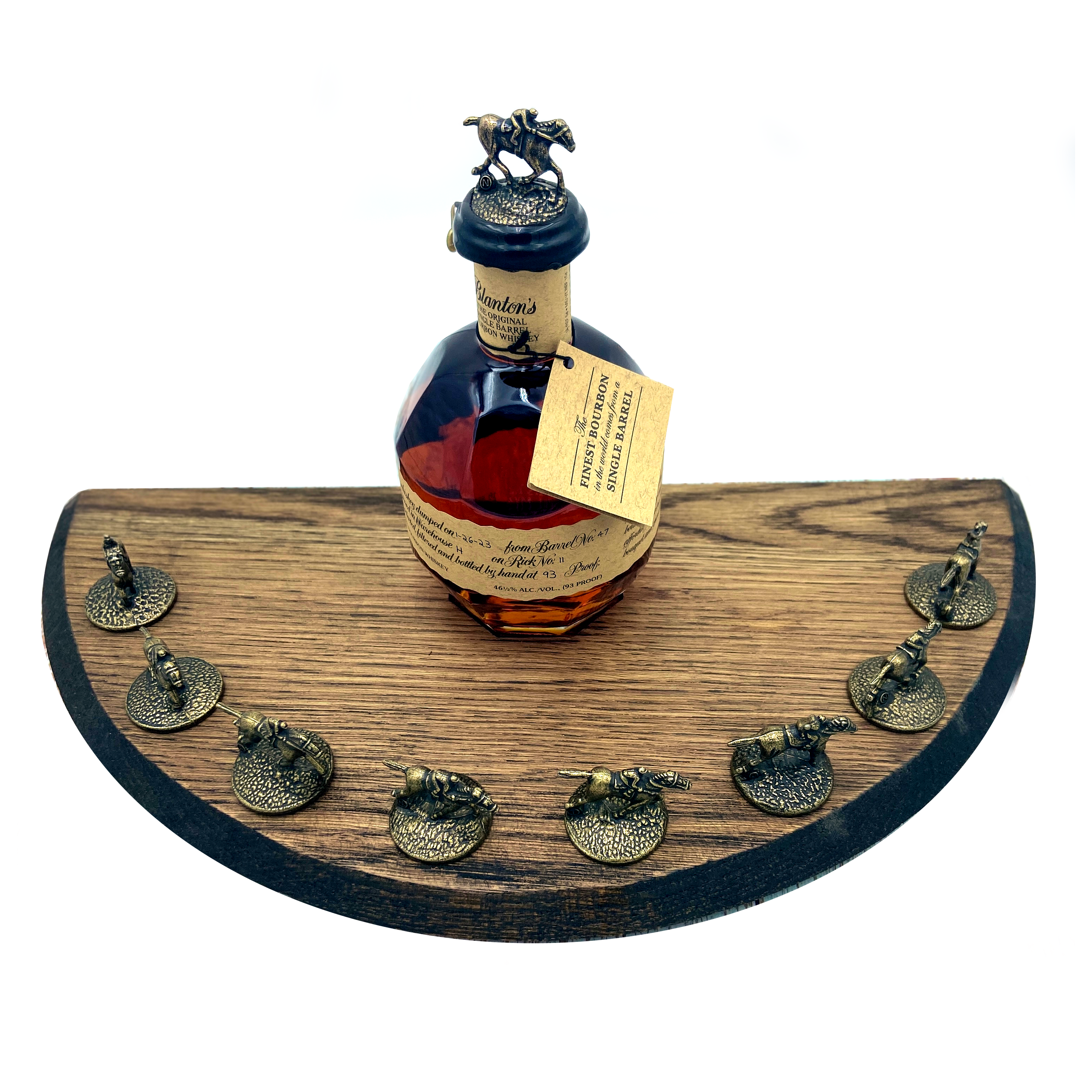 Made In USA | Blanton's Bourbon Collection Display and Tray