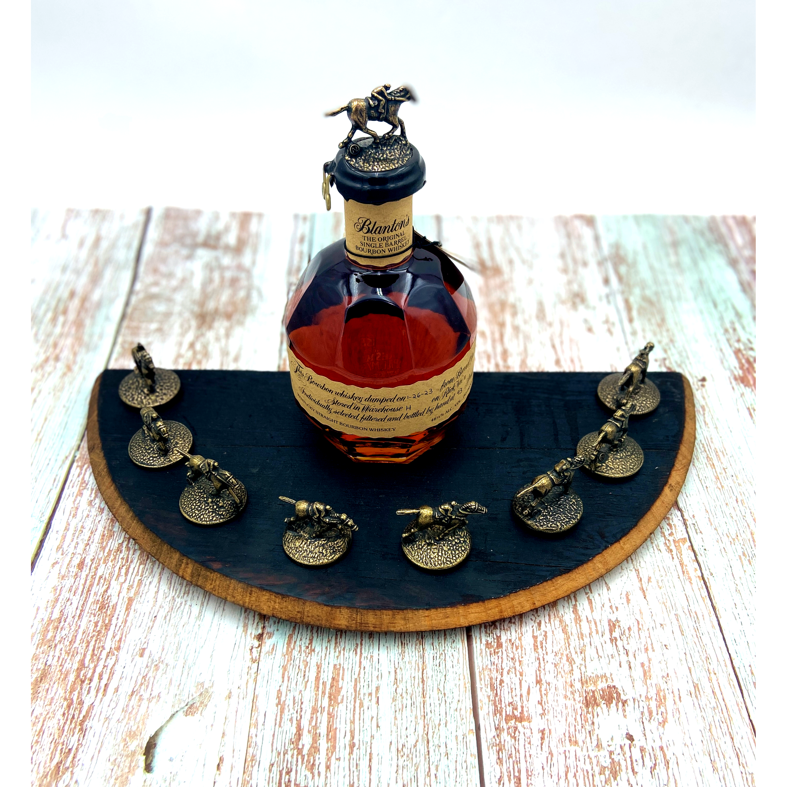 Made In USA | Blanton's Bourbon Collection Display and Tray