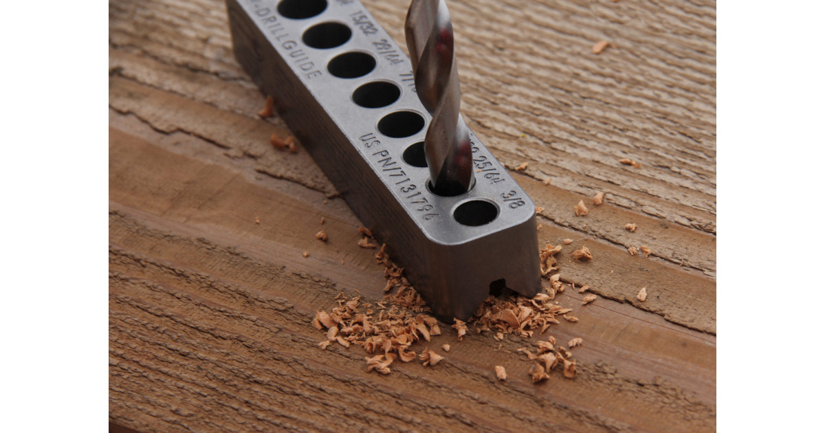 Made In USA Standard VDrillGuide® (3/8"1/2")