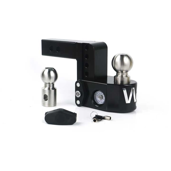 Cerakote Adjustable Drop Hitch, 4-Inch, 2-Inch Shank