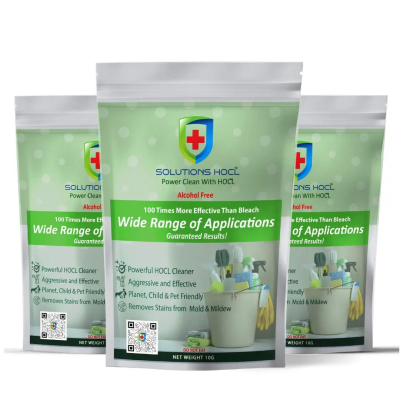30 Day Supply of SolutionsHOCl® PowerWash Powder - 30 Packs