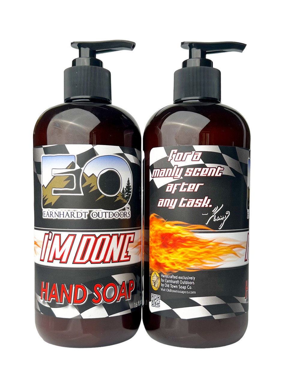 Race Inspired Earnhardt Outdoors Collection - I'm Done Hand Soap