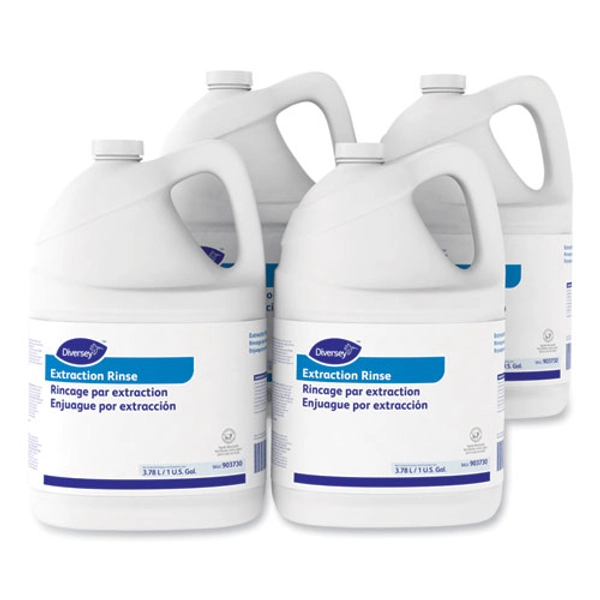 Carpet Extraction Rinse, Floral Scent, 1 gal Bottle, 4/Carton