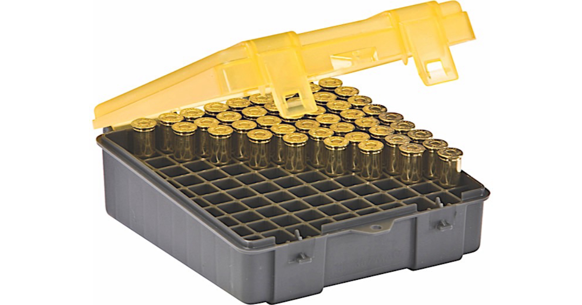 Made In USA | PLANO 100‑Count Handgun Ammo Case – .38 Special/.357 Mag ...