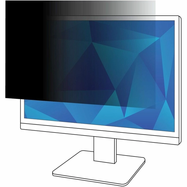 3M 32in Privacy Filter, 16:9, PF320W9B, Anti-glare - 1 Each