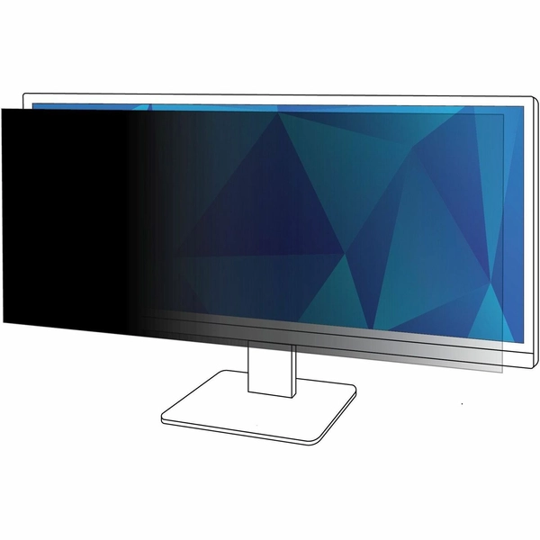 3M Privacy Filter for 38" 21:9 Monitor, Matte - Anti-glare, Scratch & Fingerprint Resistant - 1 Each
