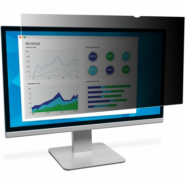 3M 34" Privacy Filter, 21:9 - Black Matte, Anti-Glare, Scratch & Fingerprint Resistant