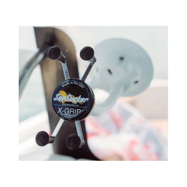White Flex-X Vacuum Suction Phone Mount