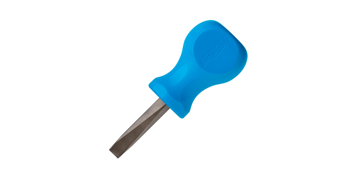 Made In USA | Slotted 1/4 x 1.5 Stubby-inch Professional (S141H)