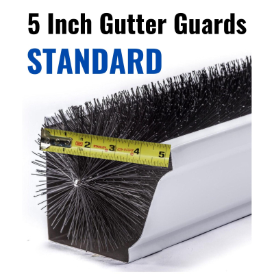 5 Inch Gutter Guards (4.25 In. Dia.) Standard