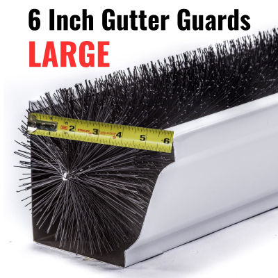 6 Inch Gutter Guards (5.25 In. Dia.) Oversize