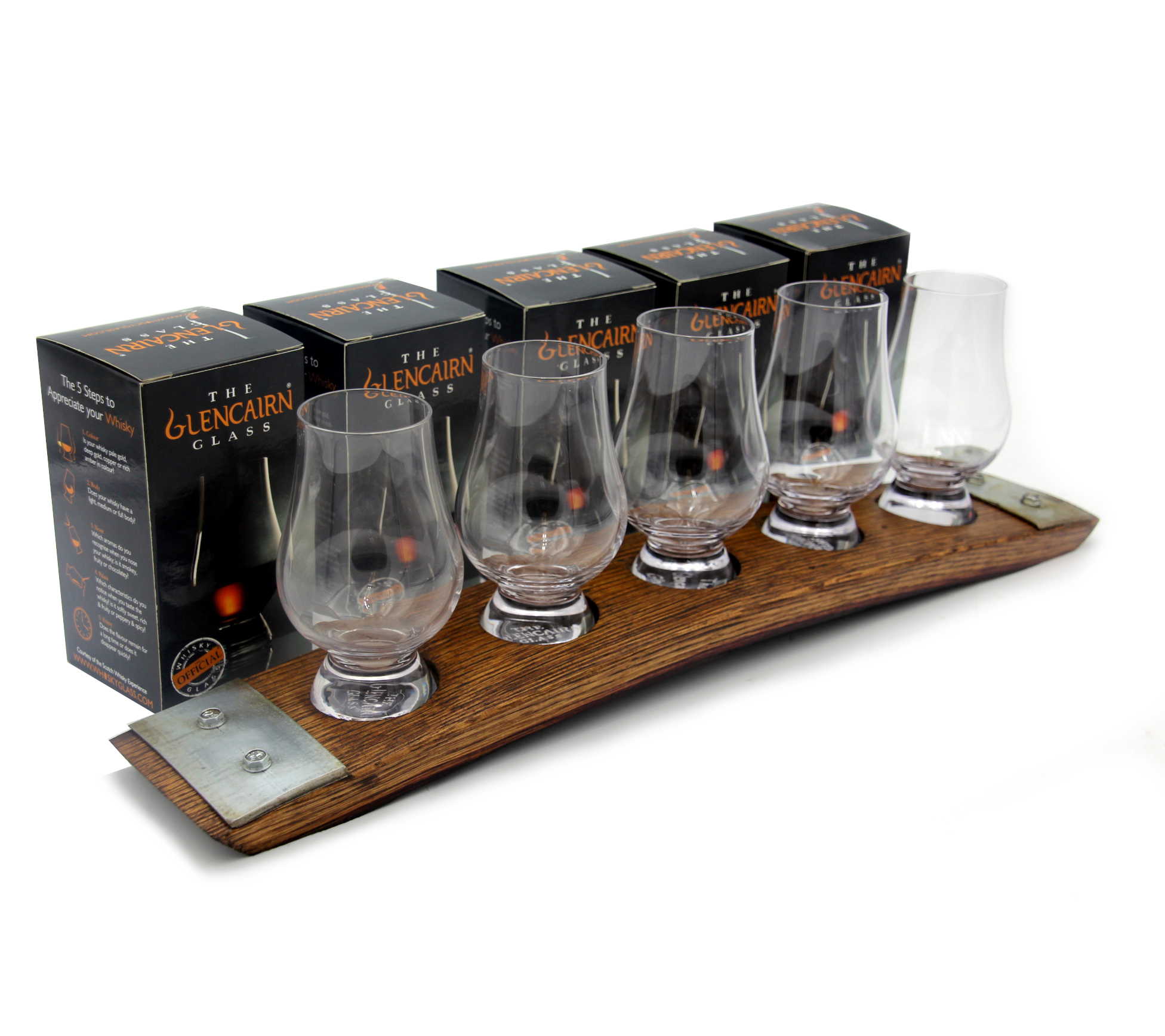 Made In the USA | Premium 5-Glass Whiskey Flight