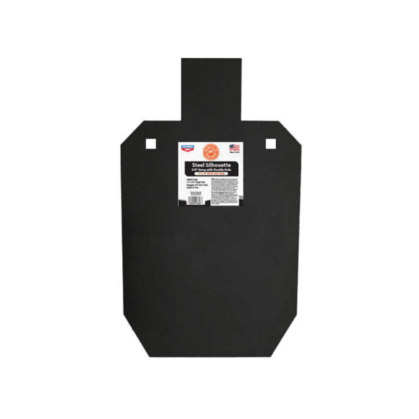 AR500 12x20 Silhouette Target, 3/8 Inch Steel