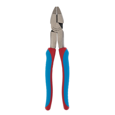 9.5-inch CODE BLUE XLT Round Nose Linemen's Pliers (369CB)