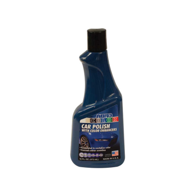 Blue Color-Enhancing Car Polish for Minor Scratches