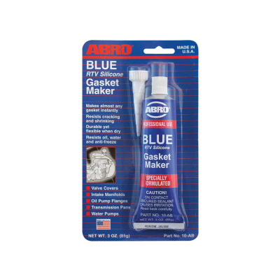 ABRO Silicone Gasket Maker Blue 3 oz