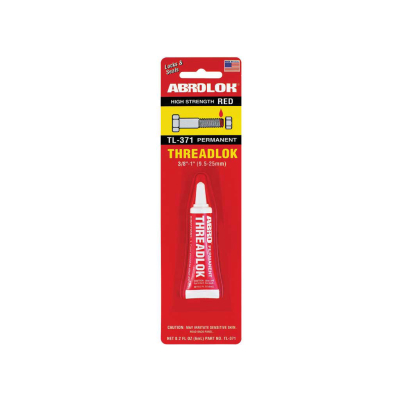 ABRO ThreadLok High Strength Red Permanent