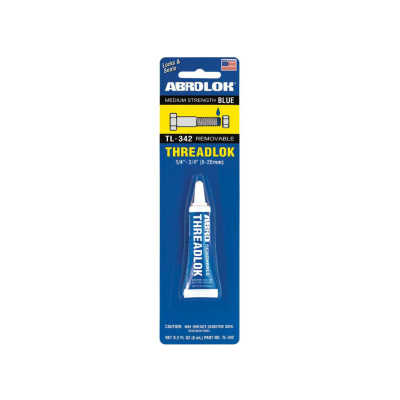 ABRO ThreadLok Medium Strength Blue Removable