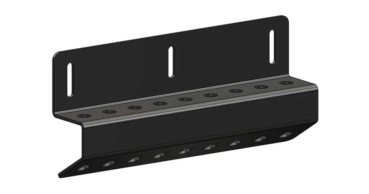 Screwdriver Rack Lock Made In USA | Secure L-Track Screwdriver Rack, 9-Slot Organizer
