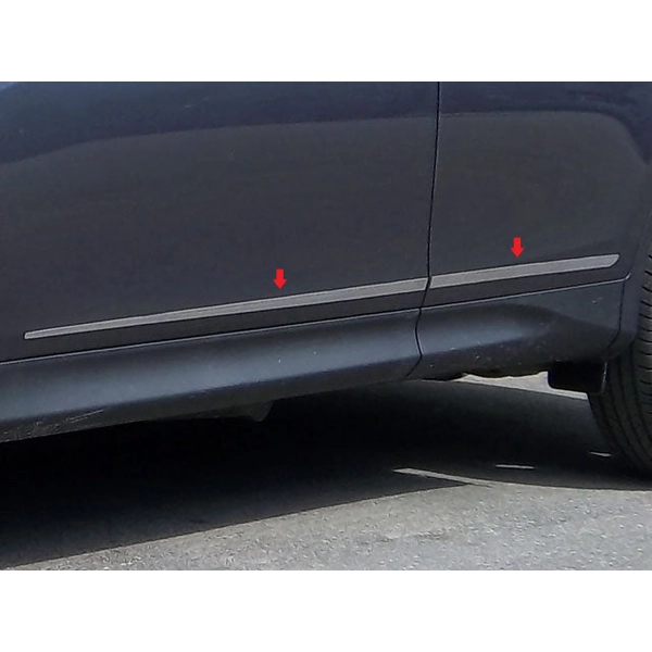 AT13180 Stainless Steel Body Side Molding Accent Trim 4 Pc QAA