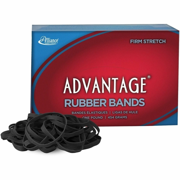 Alliance Rubber #64 Classic Black - 3.5" x 0.3" - 320/Box