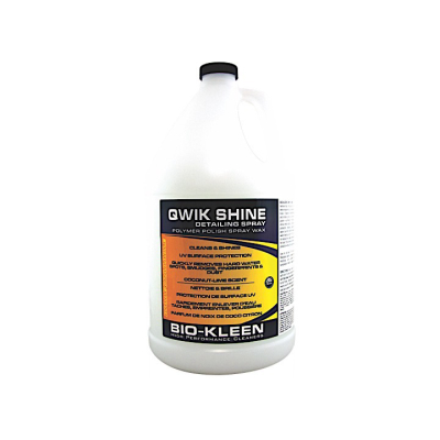 Qwik Shine Spray Wax, 1 Gallon