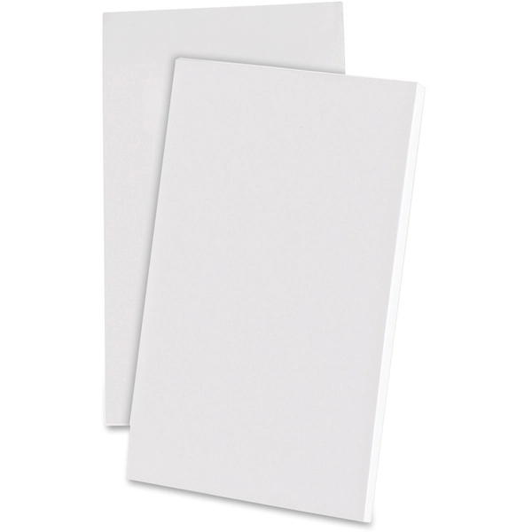 Ampad Recycled Glue Top Scratch Pad - 100 Sheets - 3" x 5" - Unruled - White - 12 Pack