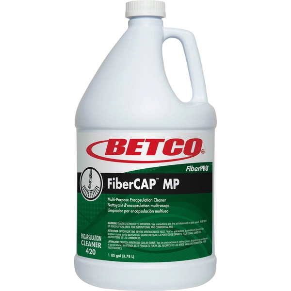 Betco FiberCAP MP Multipurpose Cleaner - 128 fl oz - Quick Drying, Non-flammable