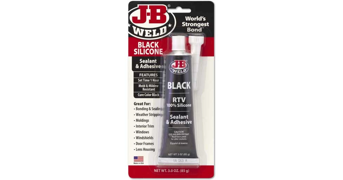 Made In USA | Black RTV Silicone Gasket Maker, 3 oz Tube