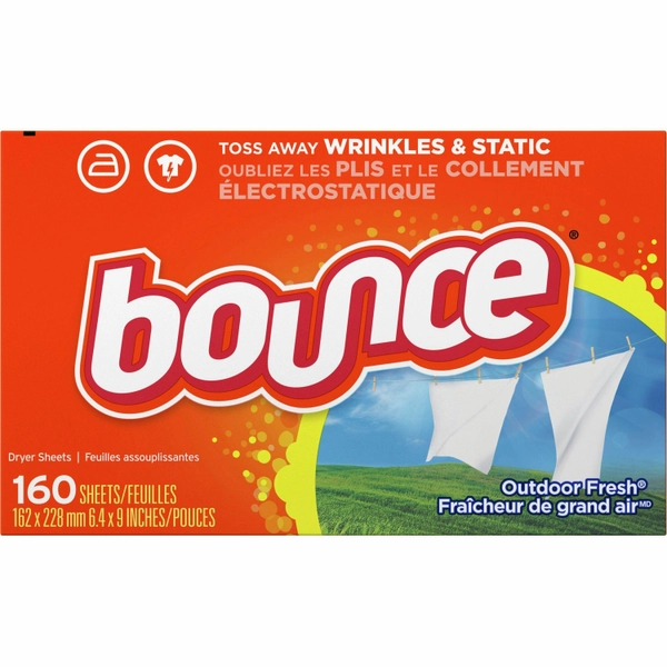 Bounce Dryer Sheets - Outdoor Fresh - 160 Sheets