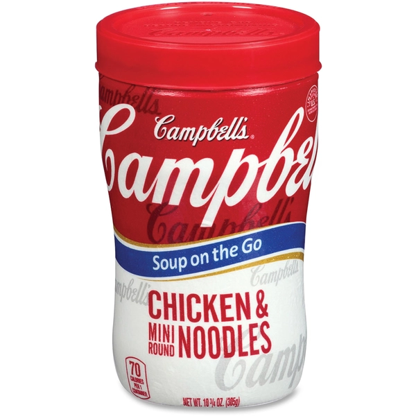 Campbell's Soup on the Go Chicken Noodle - 10.75 oz - 8 / Carton