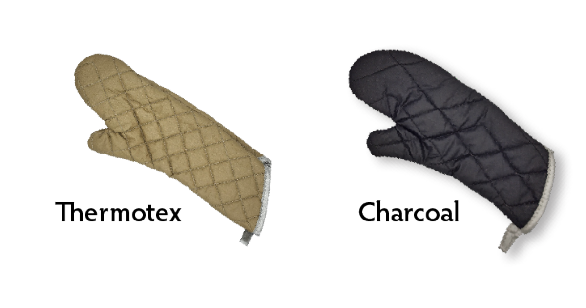 Made In USA | Charcol Oven Mitts