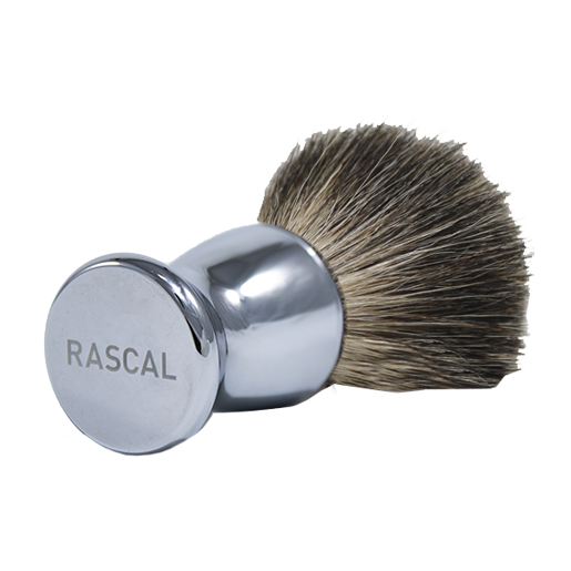 Chrome Badger Brush