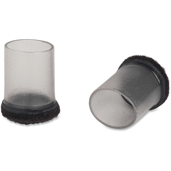 Lorell Floor Protectors - Clear - 8 Pack