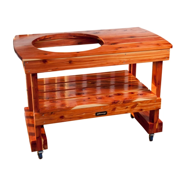 Compact Table for Large Big Green Egg