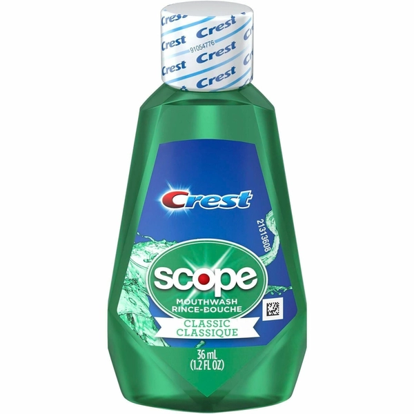 Crest Scope Mouthwash - Mint - 1.20 fl oz - 180/Carton