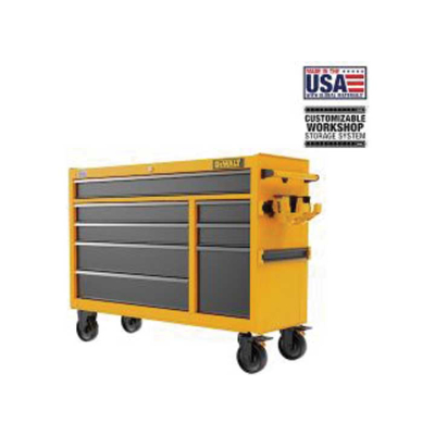 DEWALT 52‑in 8‑Drawer Rolling Tool Cabinet, Workshop Series