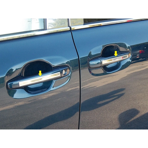 DH11150 Stainless Steel Door Handle Accent Trim 4 Pc QAA