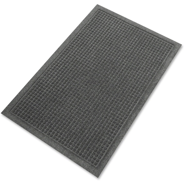 EcoGuard Indoor Wiper Mat - 36" x 24" - Charcoal - 1 Each