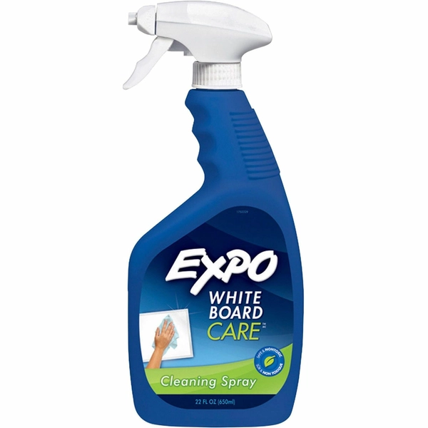 Expo Dry Erase Cleaning Spray - 22 fl oz - Non-toxic - Blue