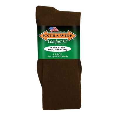 Made In USA | Extra Wide Dress Socks Made In USA | Extra Wide Dress Socks
