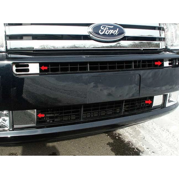 FV49340 Stainless Steel Front Vent Trim 4 Pc QAA
