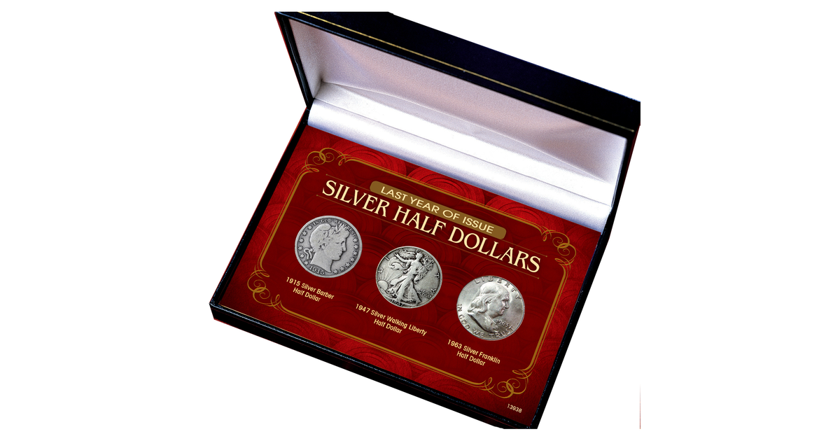 Made In USA | Last Year of Issue Silver Half Dollars