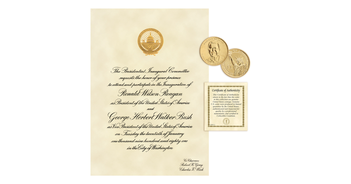 Made In USA | Official Ronald Reagan First Presidential Inauguration ...