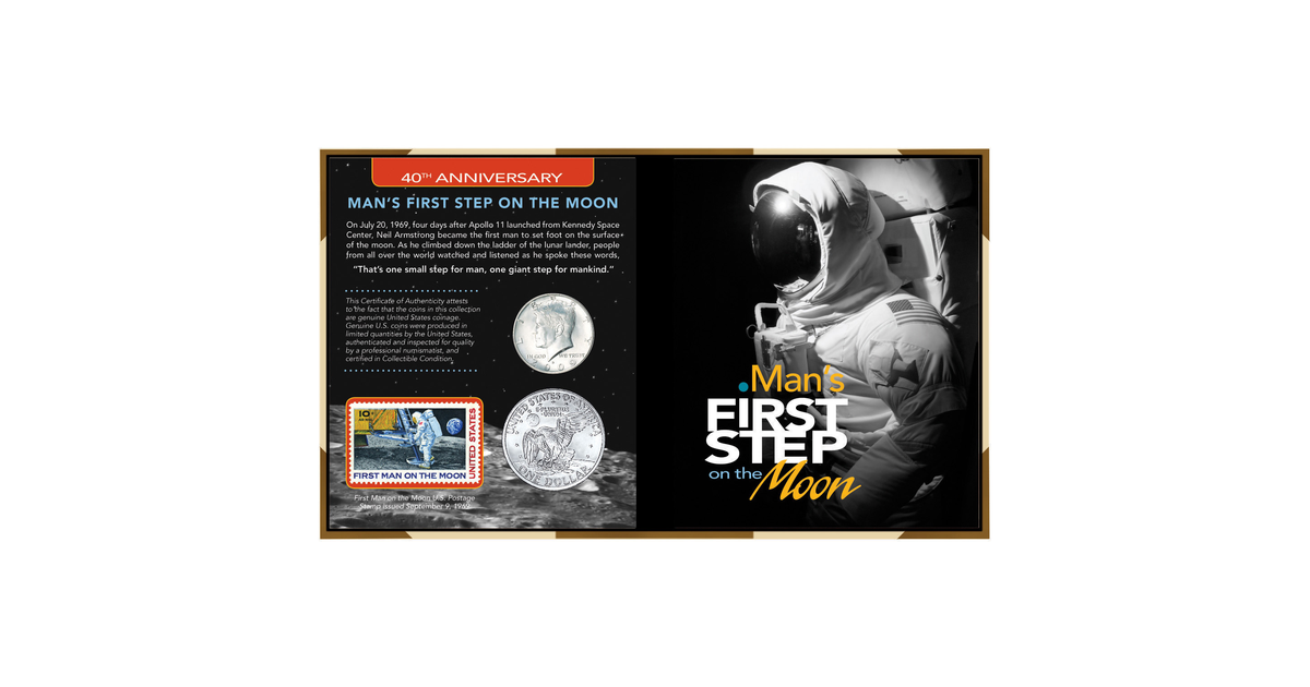 Made In USA | 40th Anniversary Man's First Step on the Moon