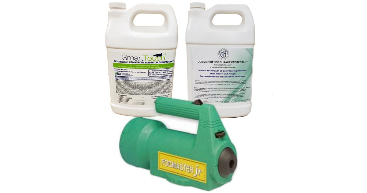 Made In USA | Disinfect & Protect Kit - Disinfectant, Protectant and Fogger