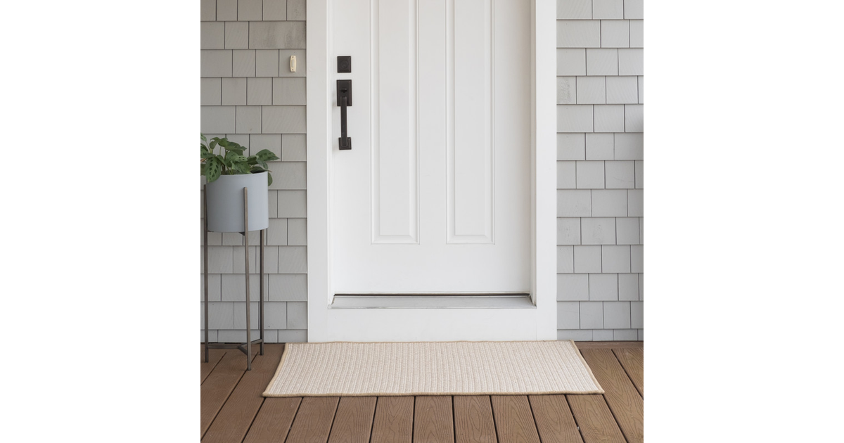 Made In USA Sunbrella Zebra Woven Doormats